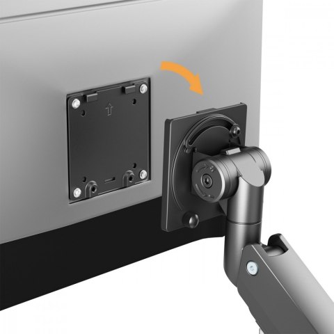 Uchwyt do monitora podwójny 27 kg MC-968 Maclean