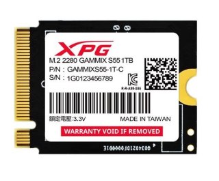 Dysk SSD XPG GAMMIX S55 1TB PCIe 4x4 5/3.7MB/s M2230 Adata