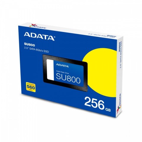 Dysk SSD Ultimate SU800 256GB S3 560/520 MB/s TLC 3D Adata