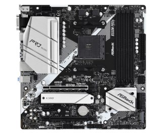 Płyta główna B550M Pro4 AM4 4DDR4 HDMI/DP/D-SUB M.2 mATX ASRock