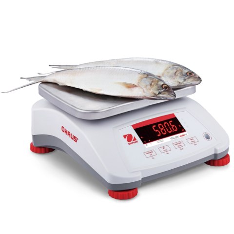 Waga VALOR 4000 z legalizacją kuchenna gastronomiczna wodoodporna IP68 LED 6Kg / 2g - OHAUS V41PWE6T-M OHAUS
