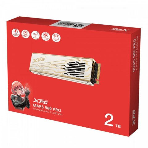 Dysk SSD XPG MARS 980 PRO 2TB PCIe 5x4 14/13 GB/s M2 Adata