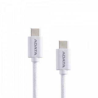 Kabel USB-C do USB-C 2.0/100W 100cm biały Adata