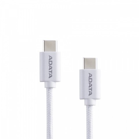 Kabel USB-C do USB-C 2.0/100W 100cm biały Adata