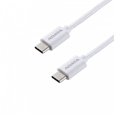 Kabel USB-C do USB-C 2.0/100W 100cm biały Adata