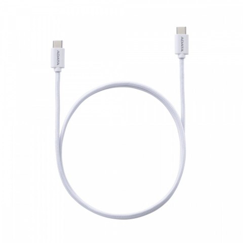 Kabel USB-C do USB-C 2.0/100W 100cm biały Adata