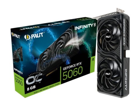 Karta graficzna GeForce RTX 5060 INFINITY 2 OC 8GB GDDR7 128bit 3DP/HDMI Palit