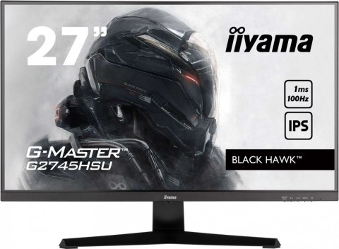 Monitor 27 cali G2745HSU-B2 IPS,FHD,100Hz,1ms,2xUSB,300cd IIYAMA