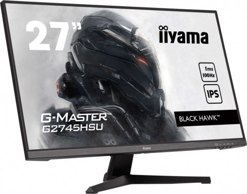 Monitor 27 cali G2745HSU-B2 IPS,FHD,100Hz,1ms,2xUSB,300cd IIYAMA