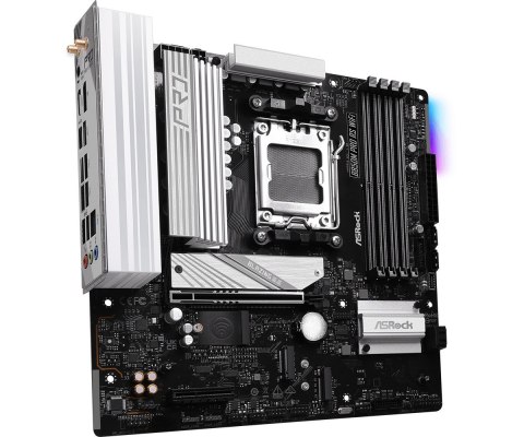 Płyta główna B850M PRO RS WIFI AM5 4DDR5 mATX ASRock