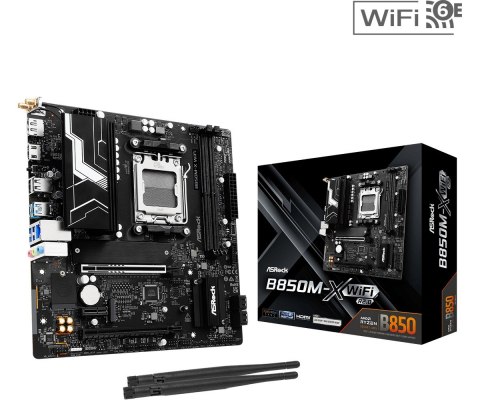 Płyta główna B850M-X WIFI R2.0 AM5 2DDR5 M.2 USBC mATX ASRock