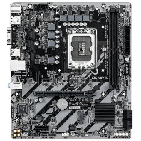 Płyta główna H810M S2H s1851 2DDR5 DP/HDMI/DSUB mATX Gigabyte