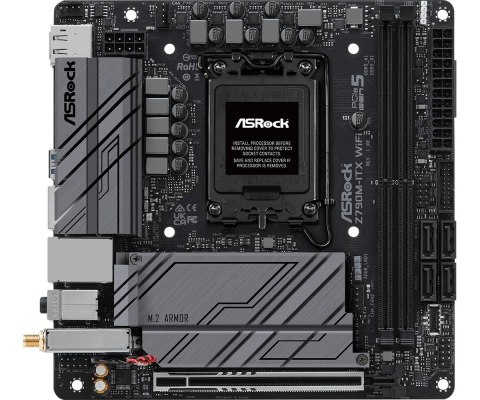 Płyta główna Z790M-ITX WIFI S1700 2DDR5 HDMI M.2 mITX ASRock