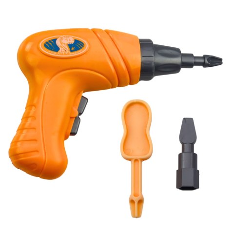 Dinozaur Do Rozkręcania Skręcania Zielony Wiertarka DIY LEAN Toys