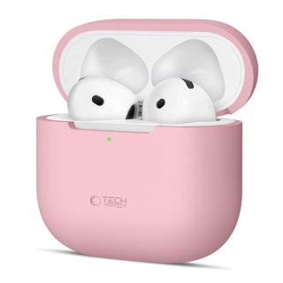 Etui ochronne silikonowe na słuchawki Apple AirPods 4 - różowe Tech-Protect