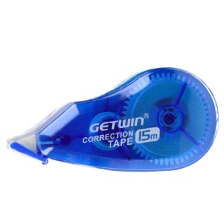 Korektor W Taśmie Myszka Szkolny Biurowy 15m x 5mm Niebieski LEAN