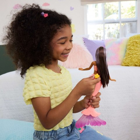 Lalka Barbie Syrenka brunetka Mattel