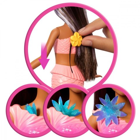 Lalka Barbie Syrenka brunetka Mattel