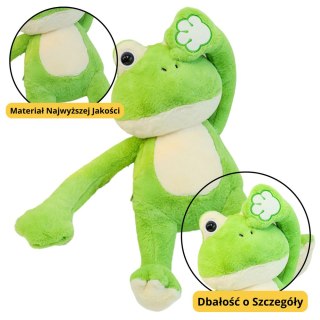 Pluszowa Maskotka Przytulanka Żaba Z Magnesami Zielona 23cm LEAN Toys