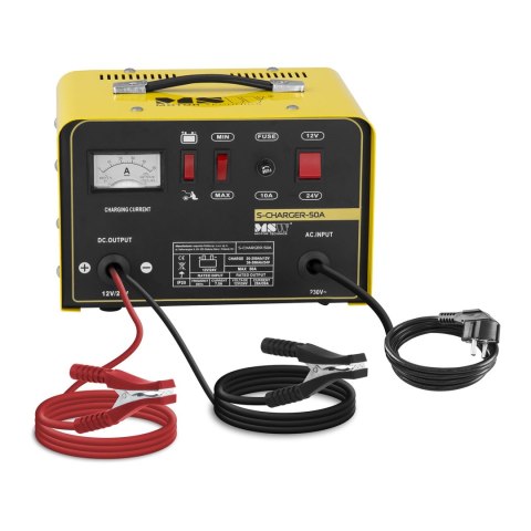 Prostownik rozruchowy samochodowy do ładowania 12/24V 30A rozruch 130A MSW