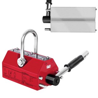 Ręczny podnośnik chwytak magnetyczny do blach i profili do 1000kg 1T Steinberg Systems