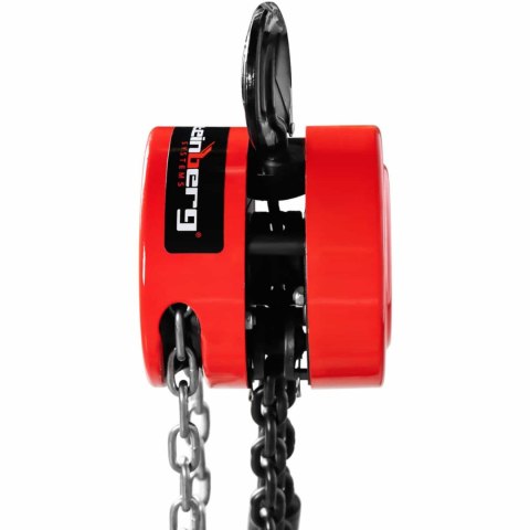 Wciągarka wyciągarka łańcuchowa wciągnik łańcuchowy ręczny 1000 kg / 6 m Steinberg Systems