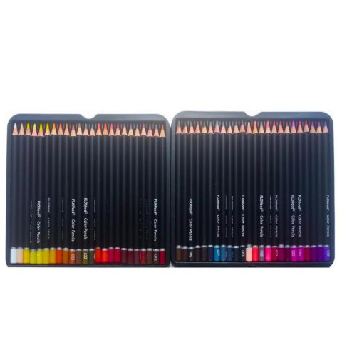 Zestaw Kredek Artystycznych Akwarelowych 48 Sztuk Kolorów LEAN