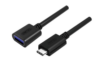Adapter USB TYP-C DO USB AF 0,15m; Y-C476BK Unitek