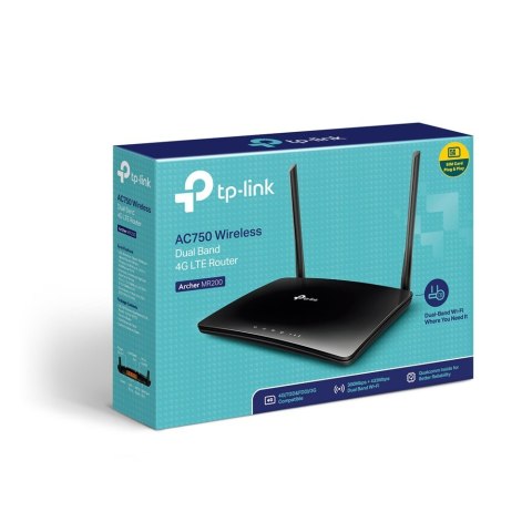 Archer MR200 Router AC750 4G LTE DualBand SIM TP-LINK