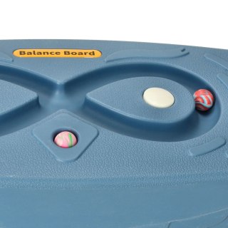 Deska do balansowania bujania równoważnia z labiryntem bujak balansowy dla dzieci granatowa Kik Sp. z o. o. Sp. k.