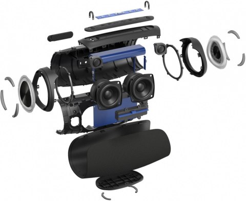 Głośnik bluetooth Resonex Midi Moc 80W, IPX7, TWS(99szt.), LED Sencor