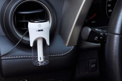 Ładowarka samochodowa USB 2.1 + Aromatyzer samochodowy CCH1 + IBOX