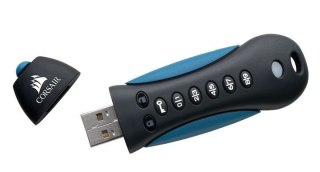 PADLOCK 3 64GB USB3.0 keypad, Secure 256-bit hardware AES encryption Corsair