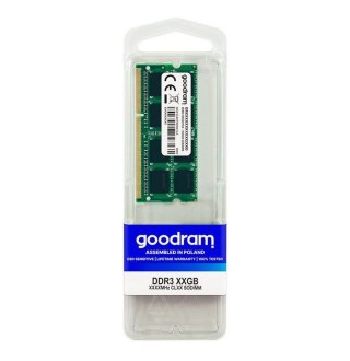 Pamięć do notebooka DDR3 SODIMM 8GB/1333 (1*8GB) CL9 GOODRAM