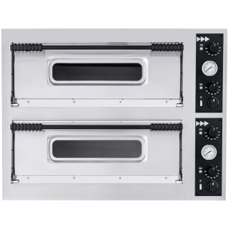 Piec do pizzy 2-komorowy na 8 pizz śr. 32 cm BASIC 44 9400 W Prismafood