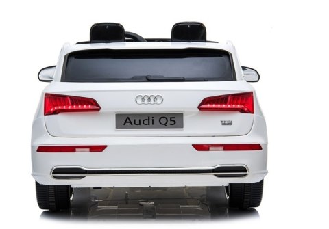 Pojazd na Akumulator Nowe Audi Q5 2-osobowe Białe LEAN CARS