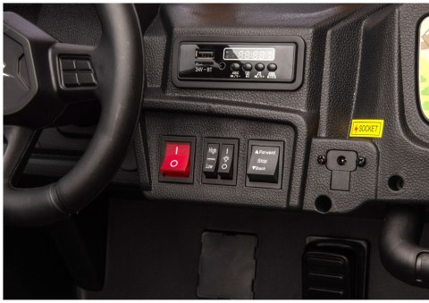 Pojazd na akumulator Buggy Arctic Cat WILDCAT XX 24V14AH Biały LEAN CARS