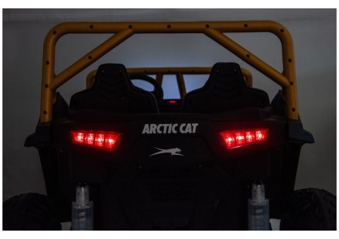 Pojazd na akumulator Buggy Arctic Cat WILDCAT XX 24V14AH Złoty LEAN CARS