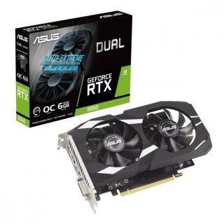 Karta graficzna GeForce RTX 3050 DUAL OC 6GB GDDR6 96bit DP/HDMI Asus