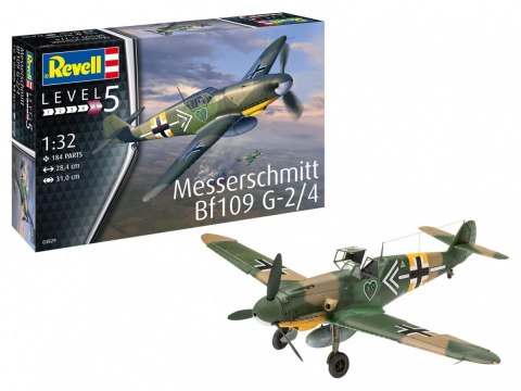 Model plastikowy Messerschmitt BF 109G-2/4 1/32 Revell