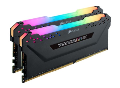 Pamięć DDR4 Vengeance RGB PRO 16GB/3200(2x8GB) czarna C16 Ryzen Corsair
