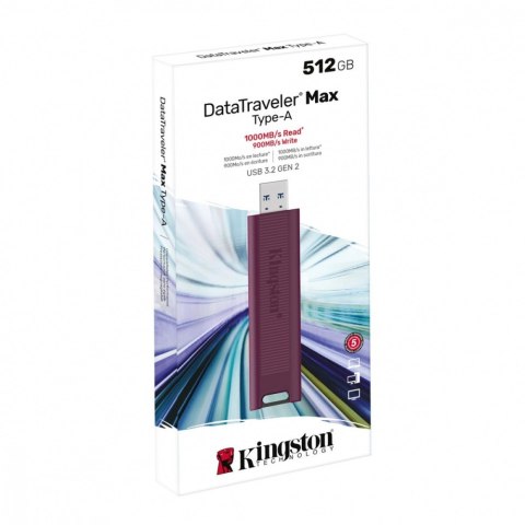 Pendrive Data Traveler MAX A 512GB USB-A 3.2 Gen2 Kingston