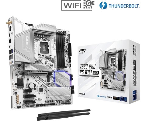 Płyta główna Z890 PRO RS WIFI WHITE ATX ASRock