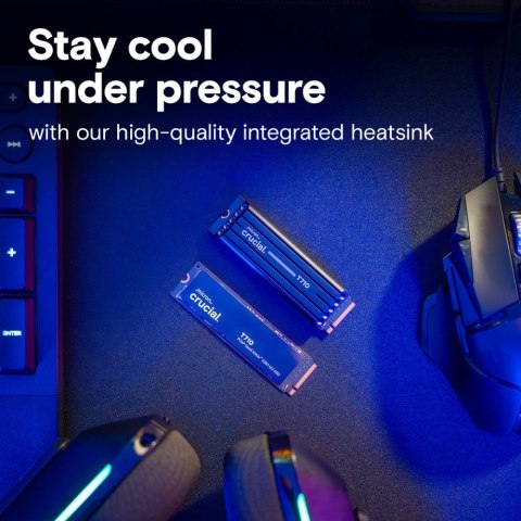 Dysk SSD T710 1TB M.2 NVMe 2280 PCIe 5.0 14900/13700 radiator Crucial