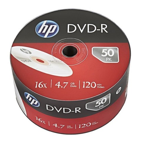 HP DVD-R 16x 4.7GB 50P DME00070-3 69303 Verbatim