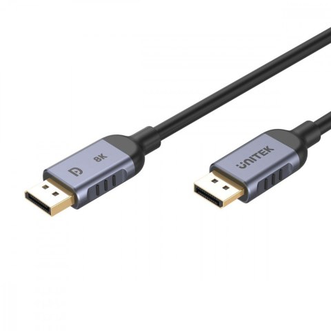 Kabel DisplayPort 1.4, 8K@60Hz 4K@240Hz, HDR, 1m; C1628GY01-1M Unitek