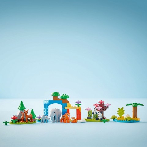 Klocki DUPLO 10446 Rodziny dzikich zwierząt 3 w 1 LEGO
