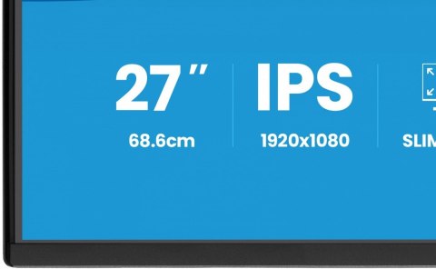 Monitor 27 cali XB2792HSU-B1 IPS,FHD,HDMI,DP,120Hz,350cd,4ms, cienkie ramki, 1500:1, ErP B, USB HUBx2 IIYAMA