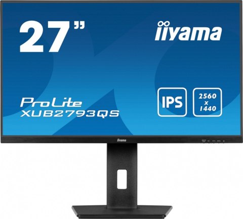 Monitor 27 cali XUB2793QS-B7,IPS,QHD,HAS(150mm),100Hz,300cd IIYAMA