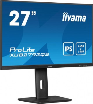 Monitor 27 cali XUB2793QS-B7,IPS,QHD,HAS(150mm),100Hz,300cd IIYAMA